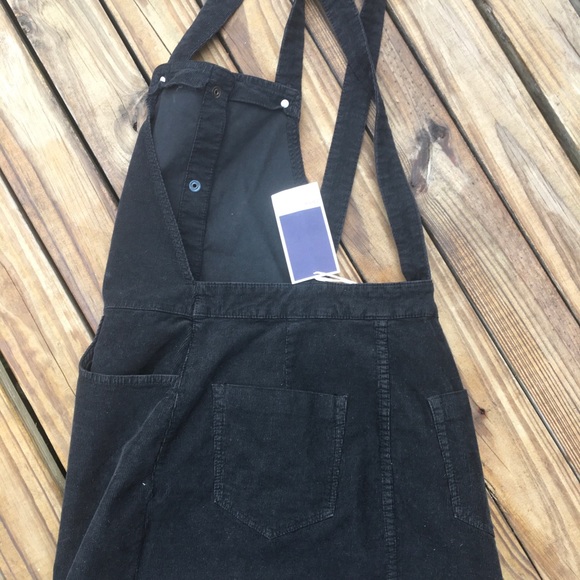 Black Zara Corduroy Overall - Picture 4 of 7
